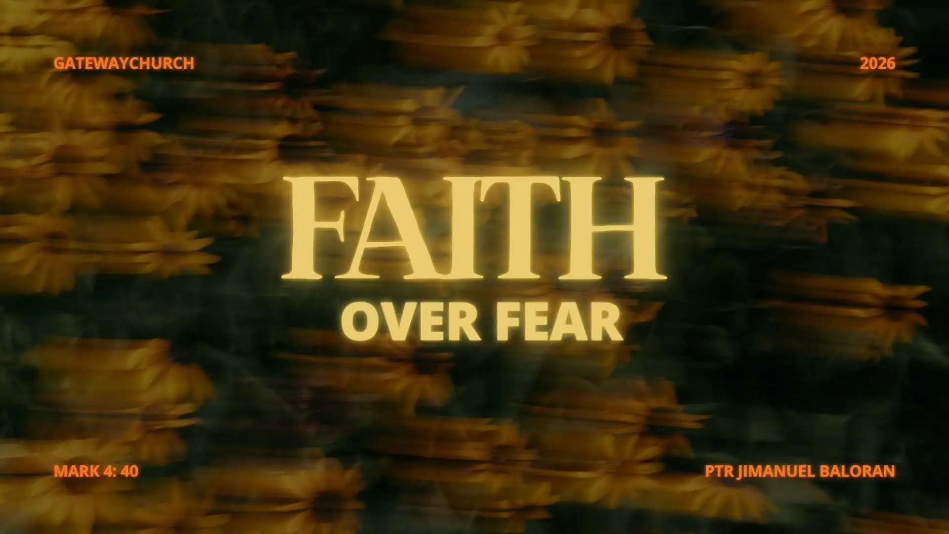 Faith over Fear